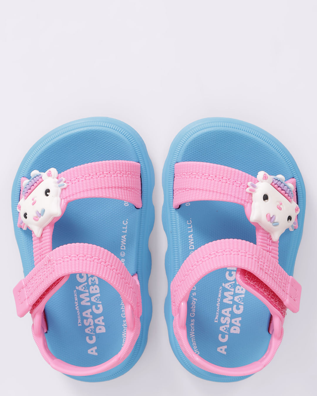 Sandália Bebê Papete Grendene A Casa Mágica Da Gabby Azul