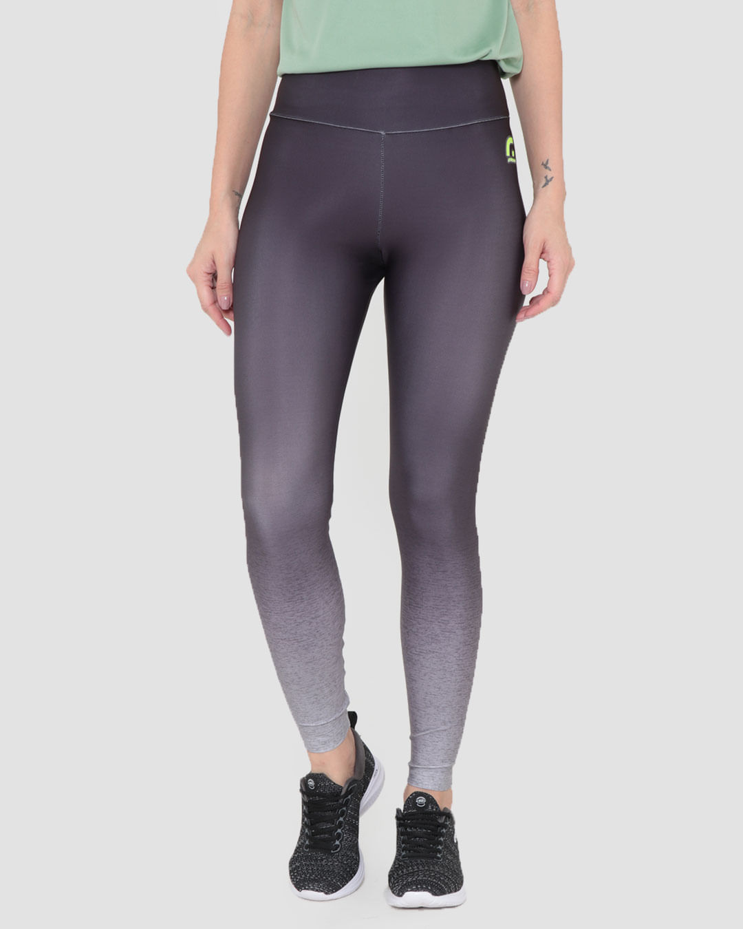 CALÇA LEGGING PLUS SIZE DEGRADÊ VERDE