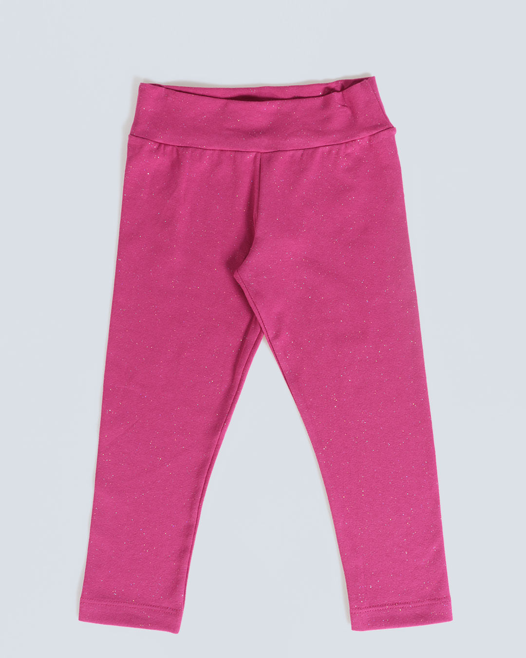 Calça Legging Bebê Glitter Rosa