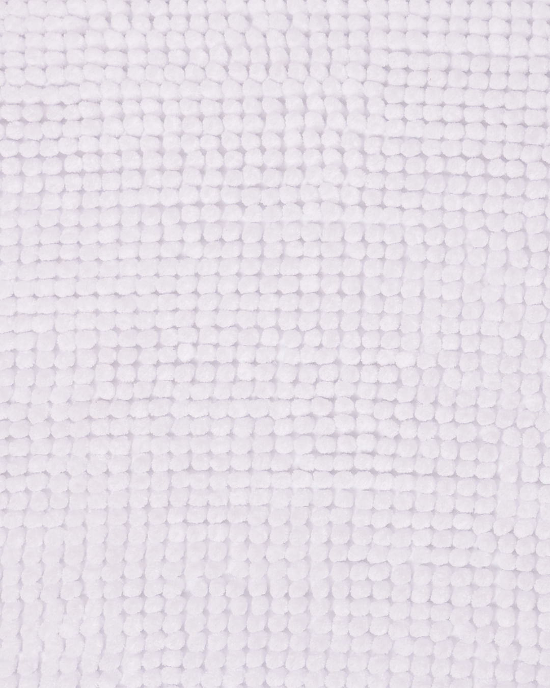 Encontraproduto.com.br - Tapete Banheiro 40cm x 60cm Bolinhas Felpudo Branco