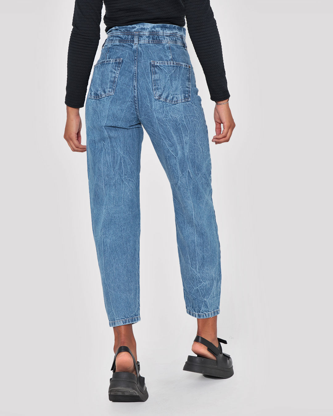 WIDE LEG C/CINTO - Loony Jeans - Moda Feminina Plus Size e