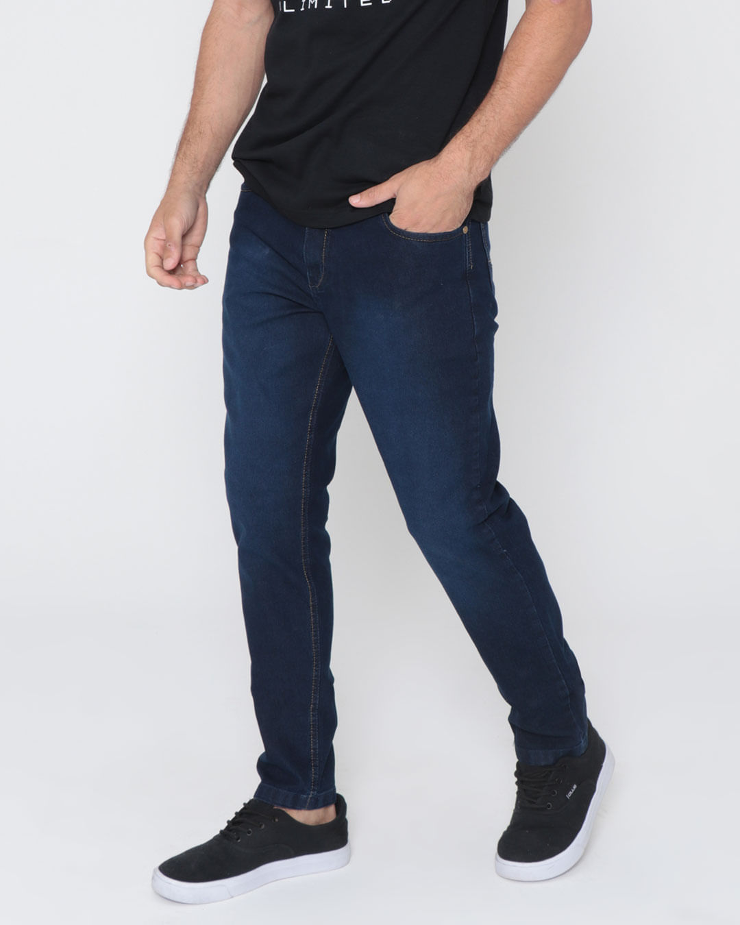 JEANS SLIM FIT - Azul