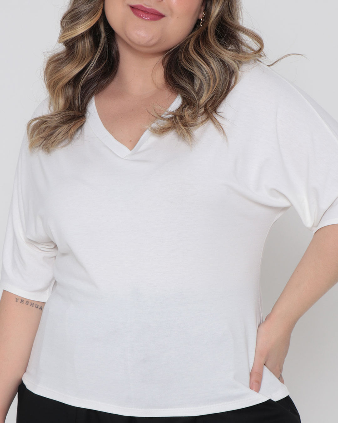 Conjunto Toronto Decote Torcido Plus Size - Via Sampa Curvy - Roupa  Feminina - Firenze Modas