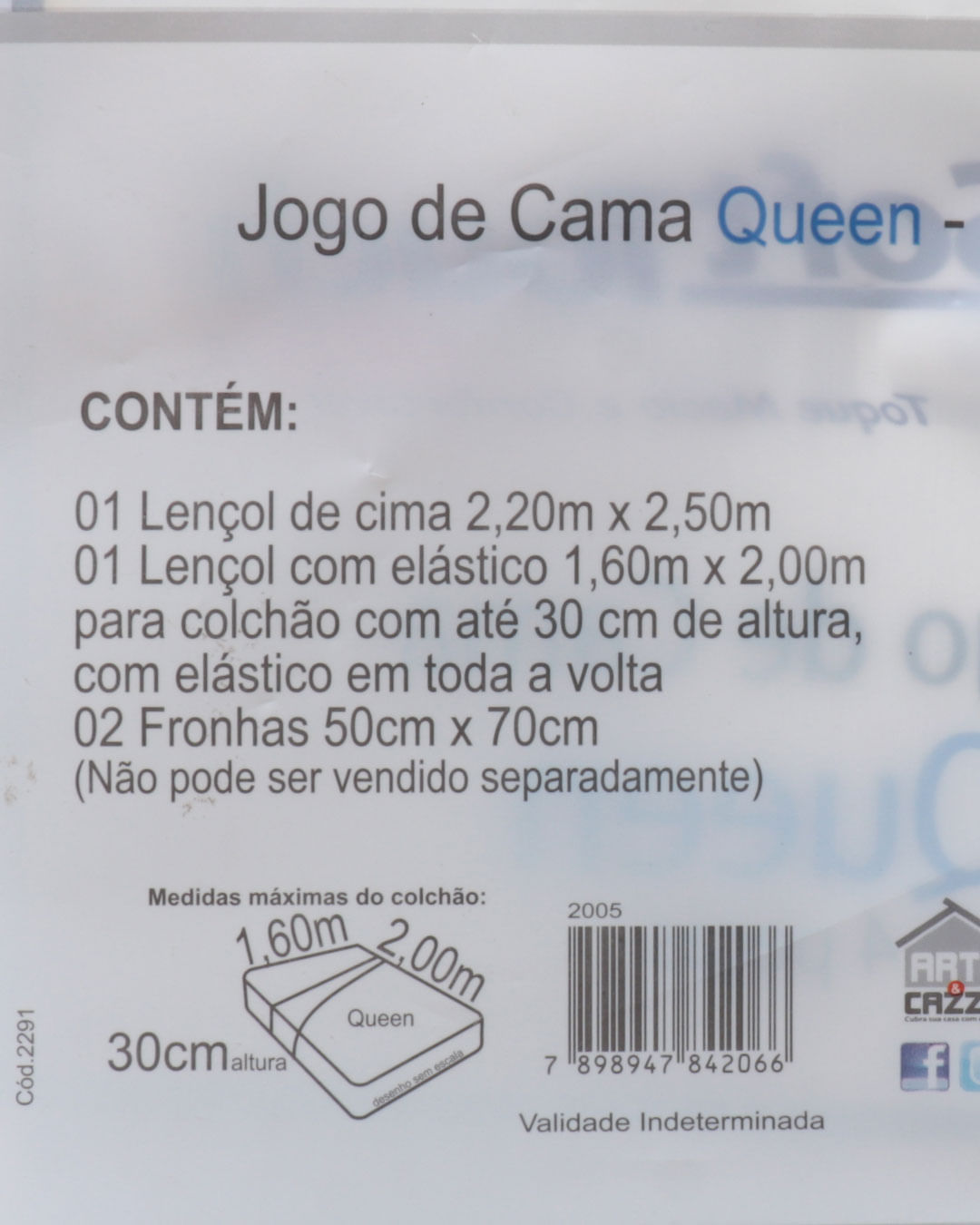 Jogo De Cama Alya Lençol Casal Queen 04 Peças Toque Macio Cetim