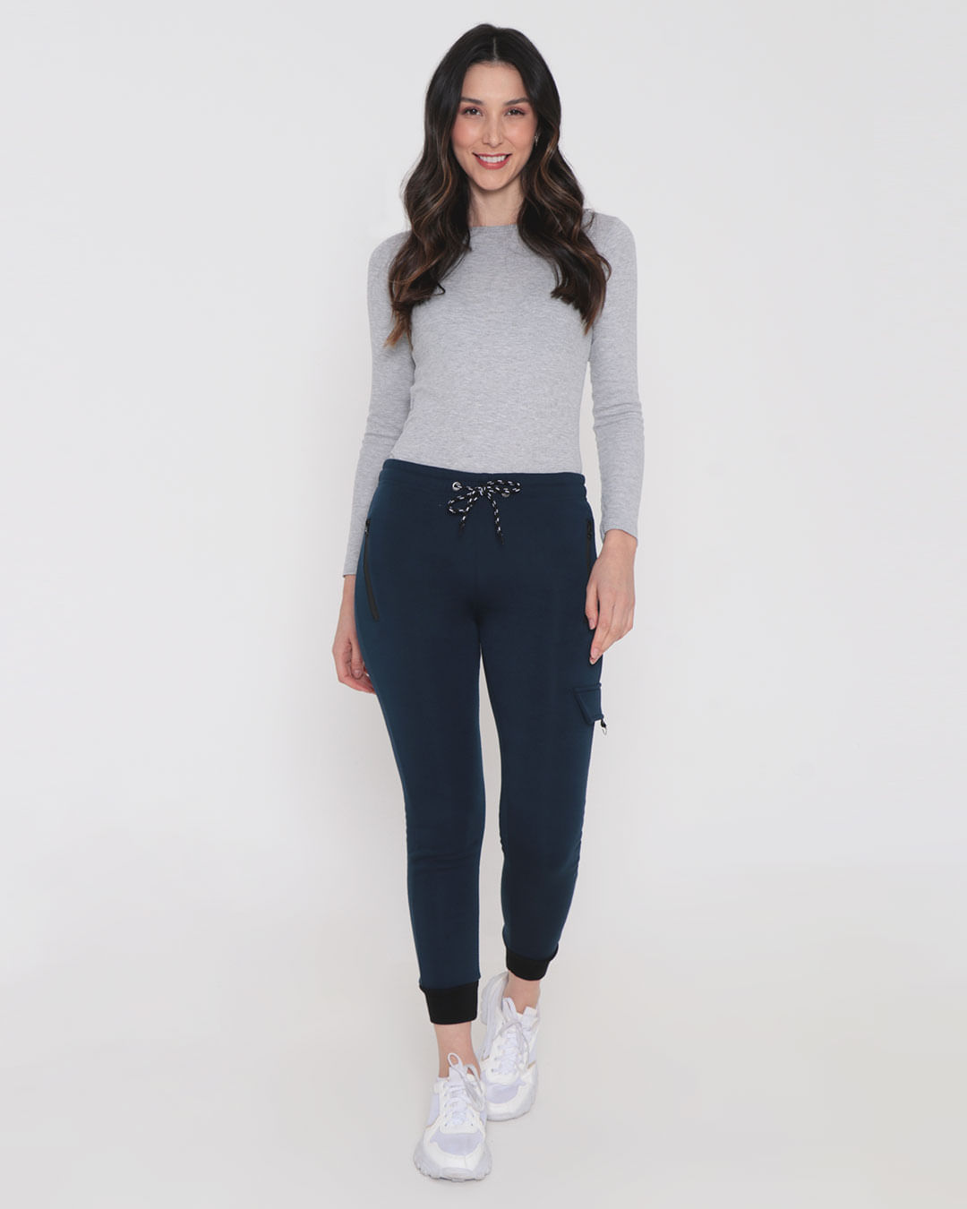 Navy Blue Joggers for Women 