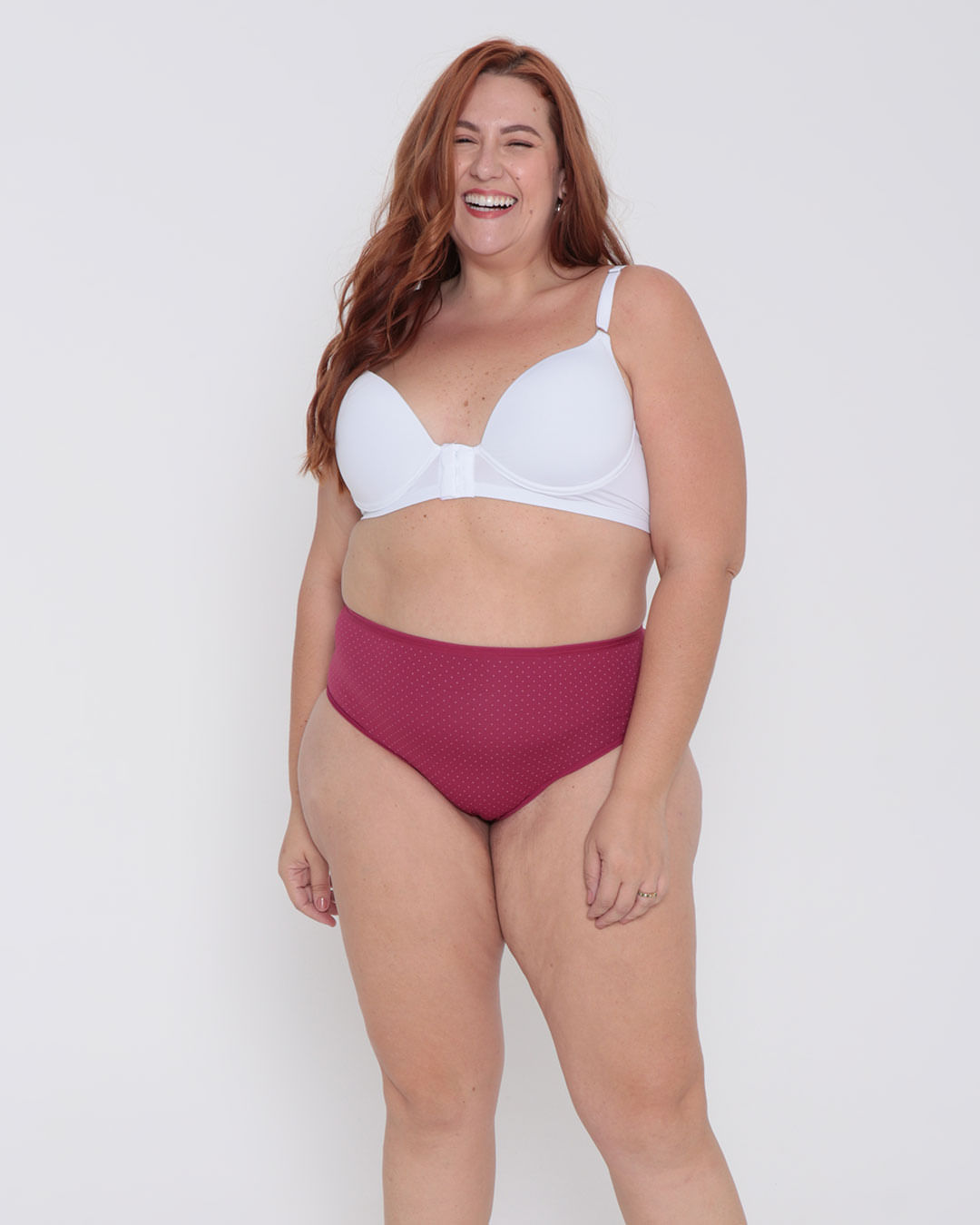 Sutiã Feminino Plus Size Nadador Bojo Liso Branco