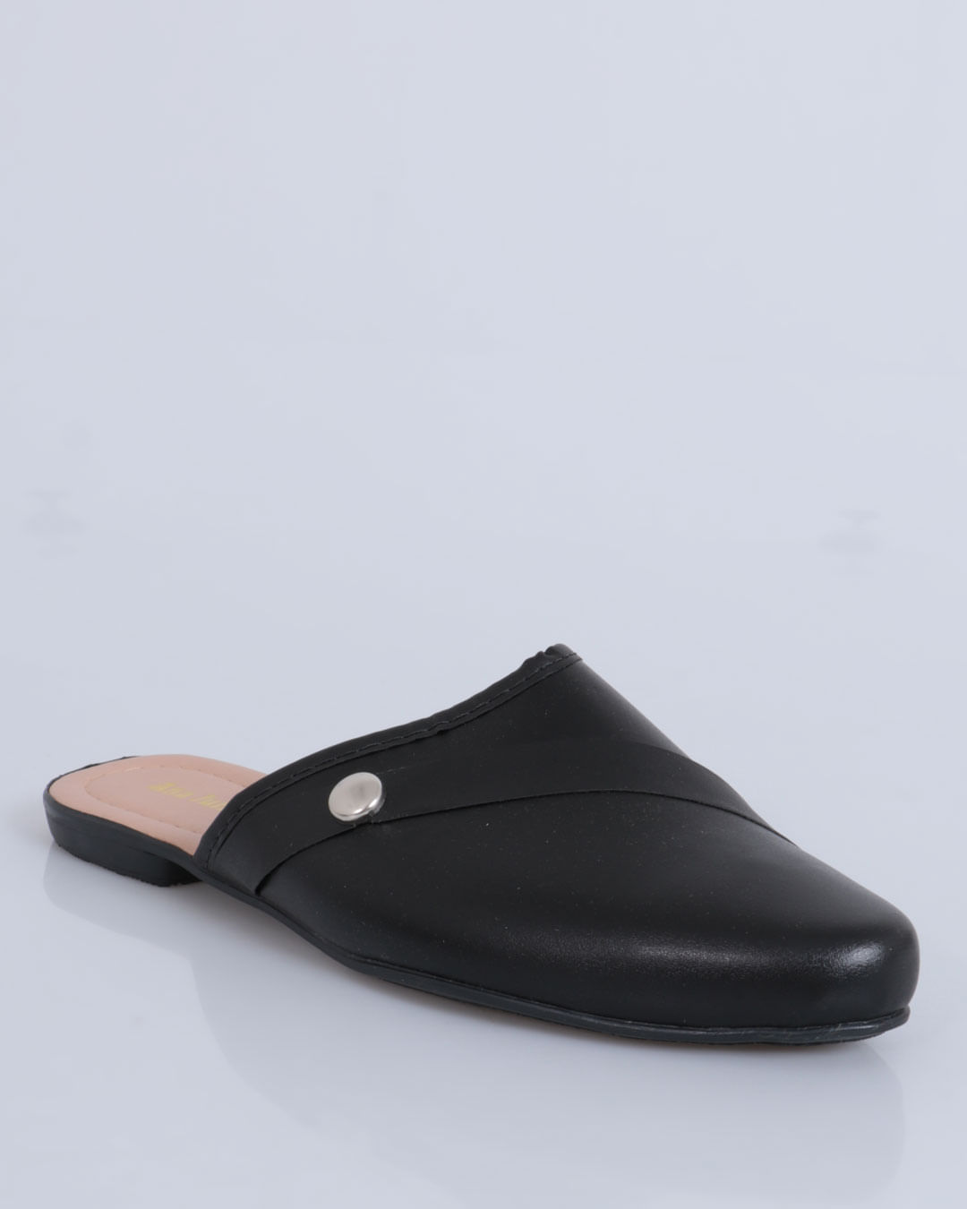 Mule Feminino Tira Transversal Preto