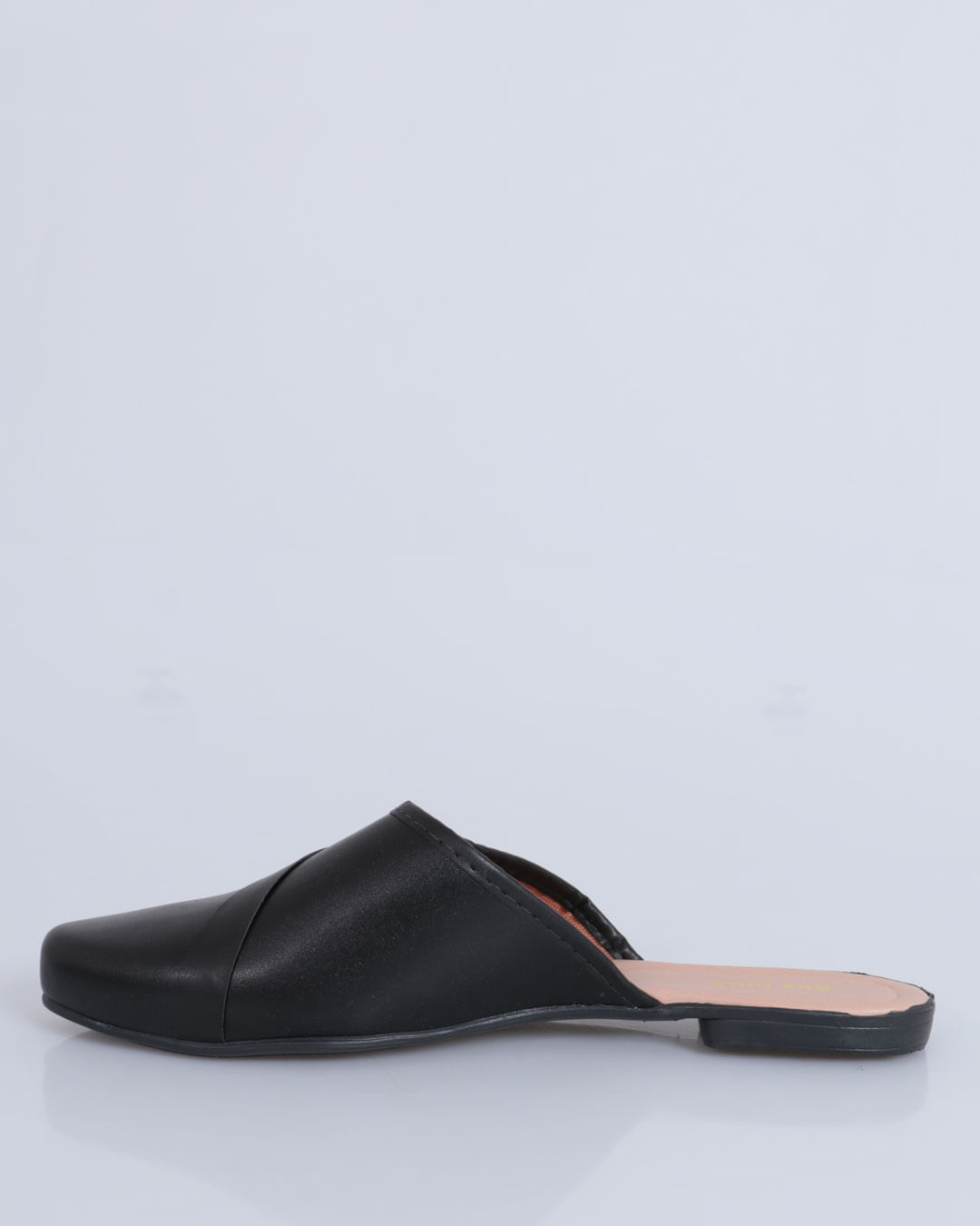 Mule Feminino Tira Transversal Preto