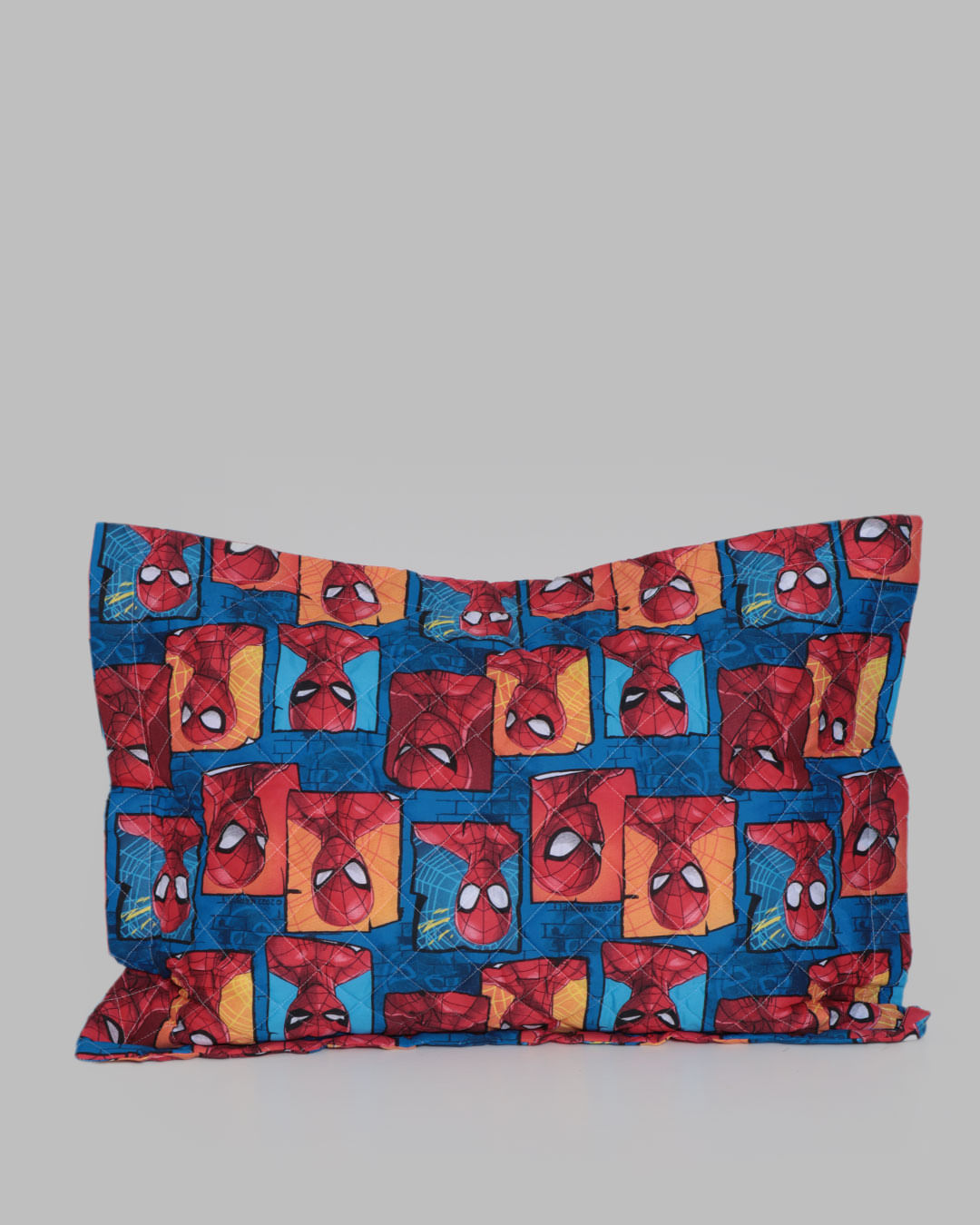 Porta Travesseiro Soft Infantil Homem Aranha Marvel Azul