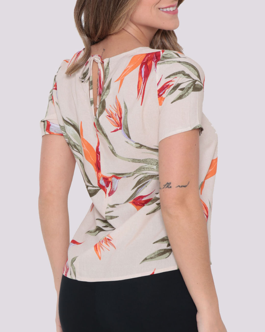 Blusas para mulheres moda 2023 blusa de manga curta estampa