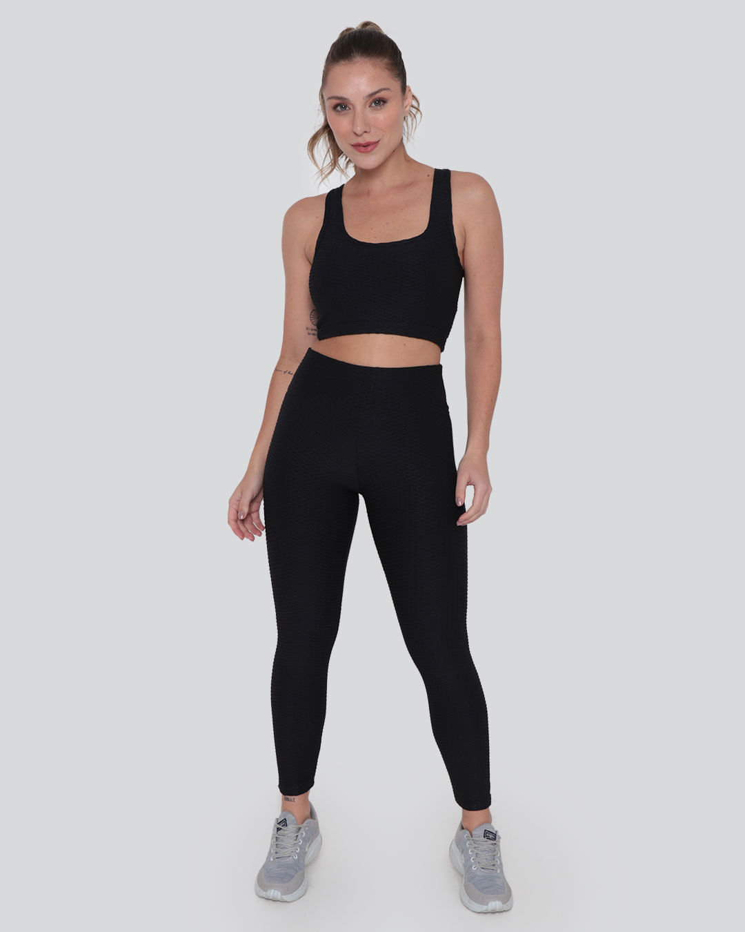 Top Fitness Feminino Preto