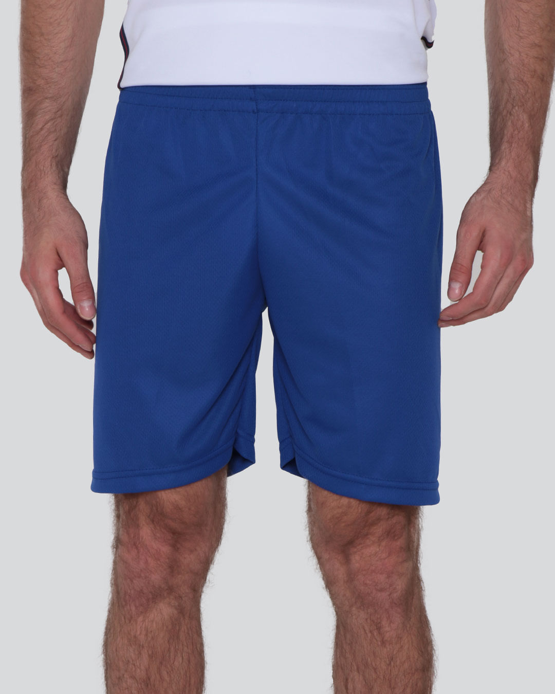 Bermuda Masculina Fitness Azul Médio