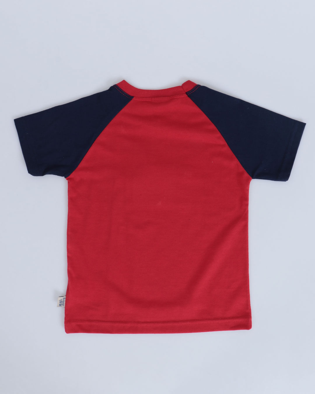 Camiseta Bebê Estampa Game Paetê Reversível Vermelha