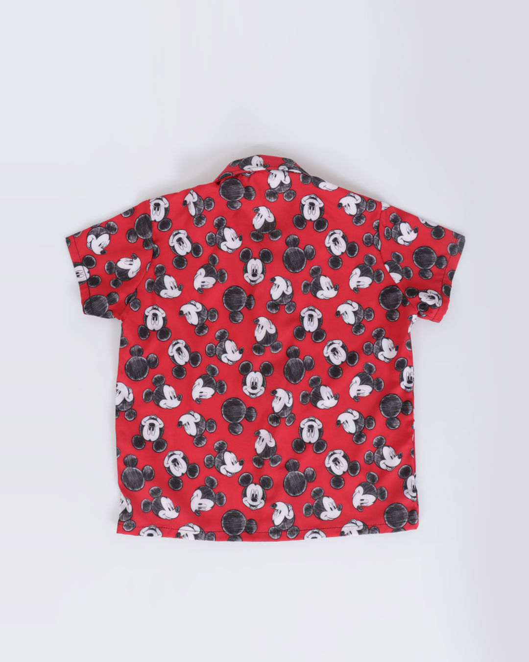 Camisa Bebê Disney Mickey Vermelha