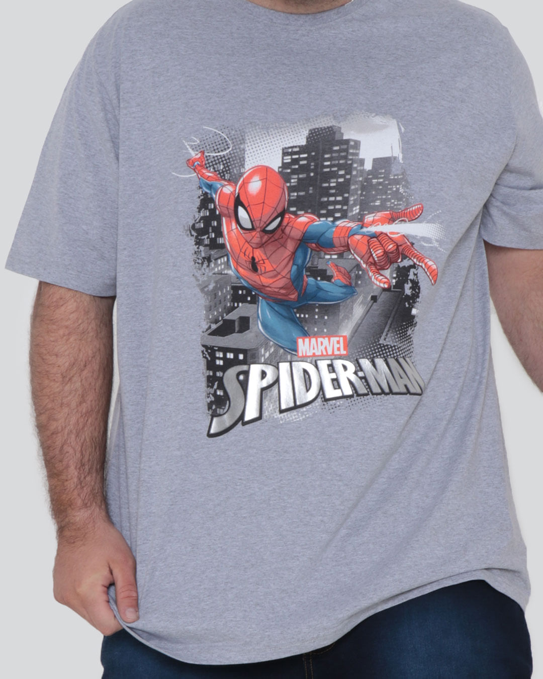 Camisetas Plus Size Homem Aranha