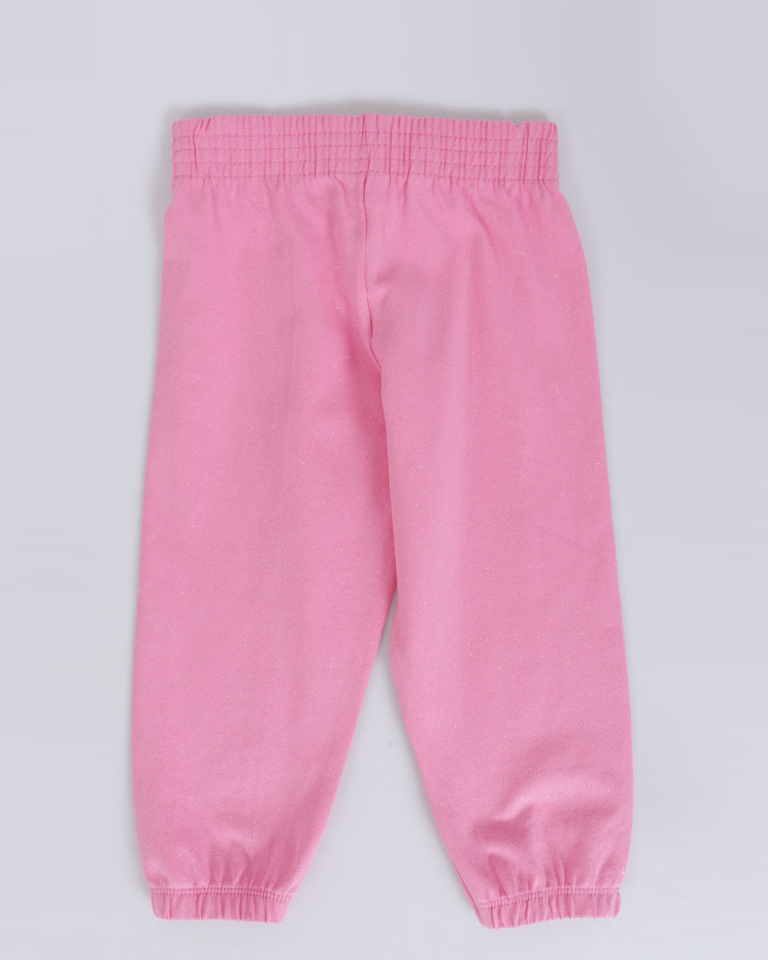 Calça Bebê Jogger Glitter Rosa