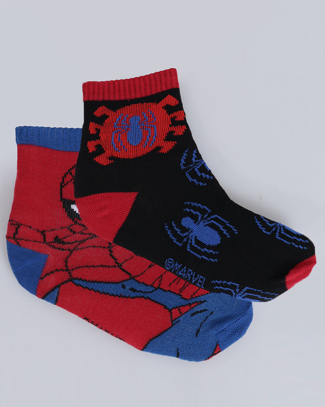 Kit 3 Pares Meias Infantil Homem Aranha Marvel