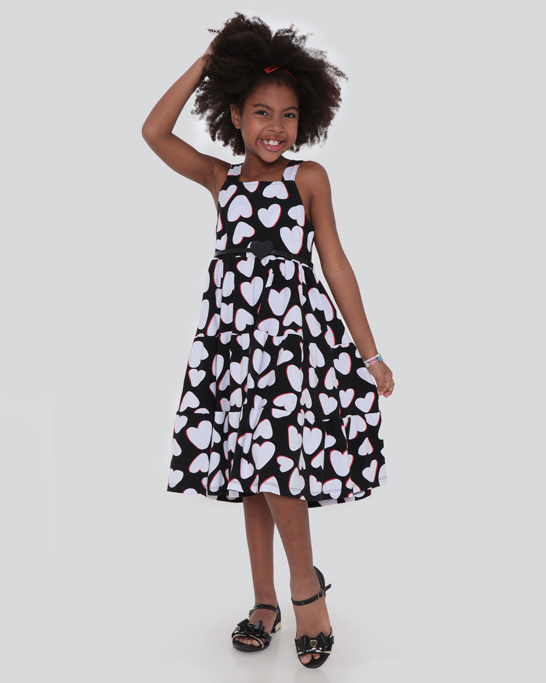 Vestido preto infantil sales renner