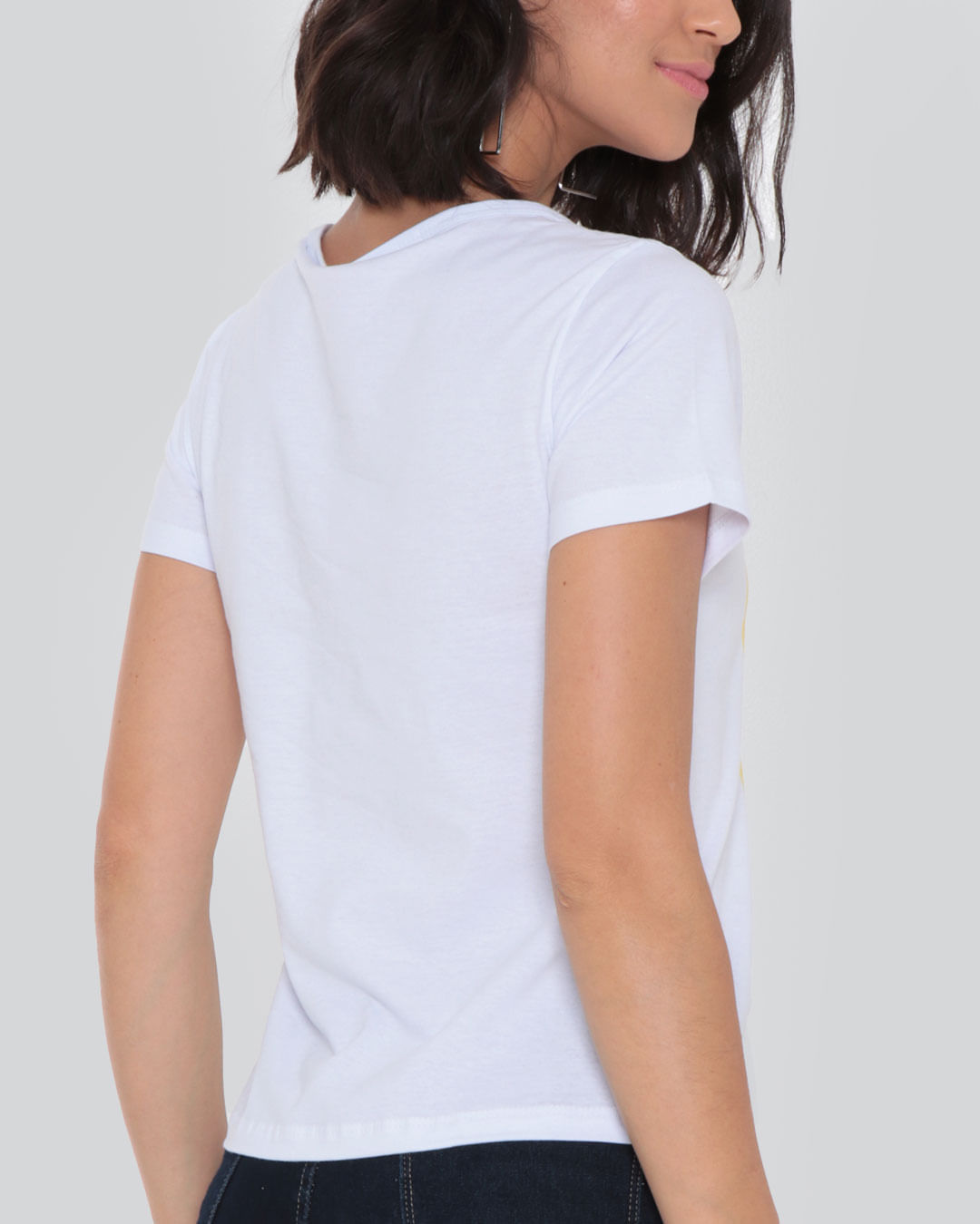 T-shirt branca mk mulher