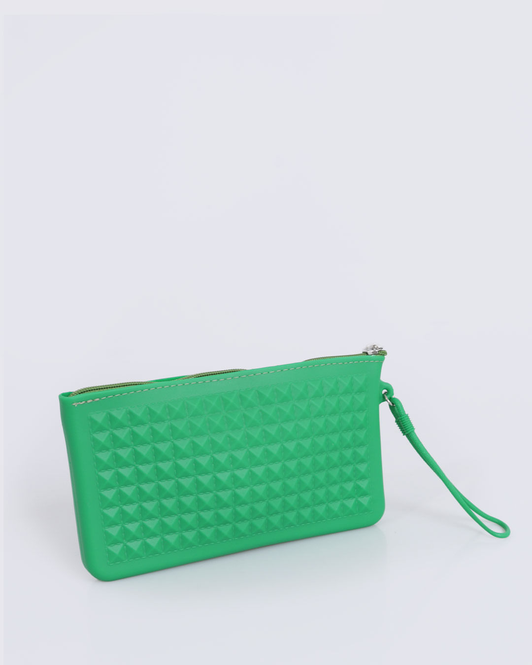 Carteira Mini Bag Sintética Texturizada Verde