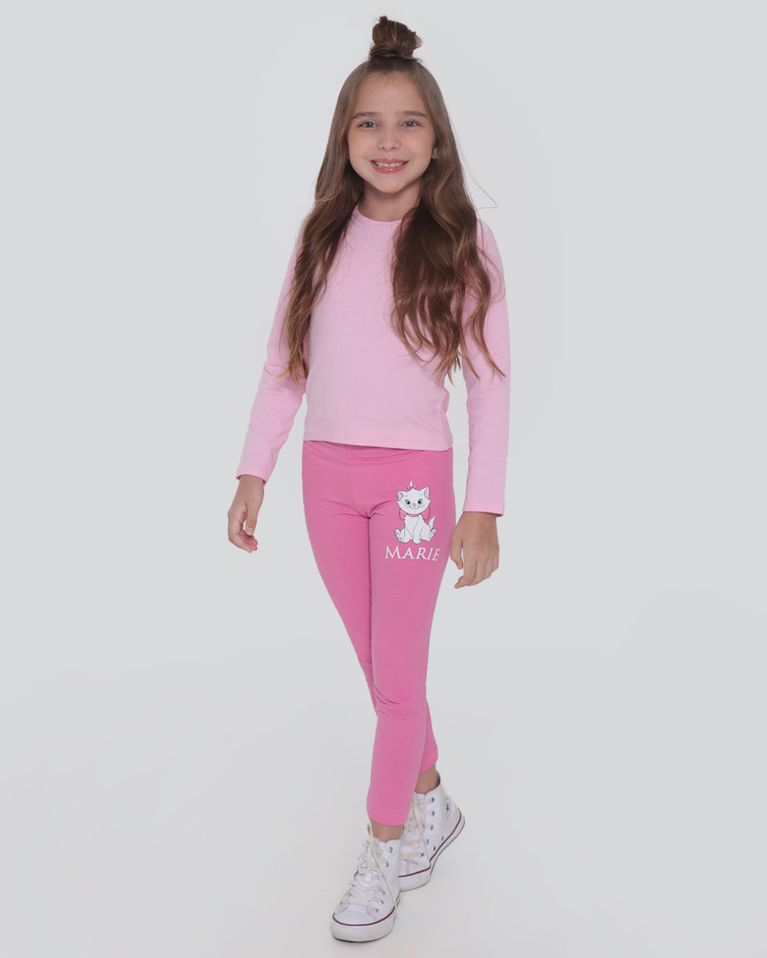 Calça Legging Infantil - Pink - Banho Maria Moda praia infantil