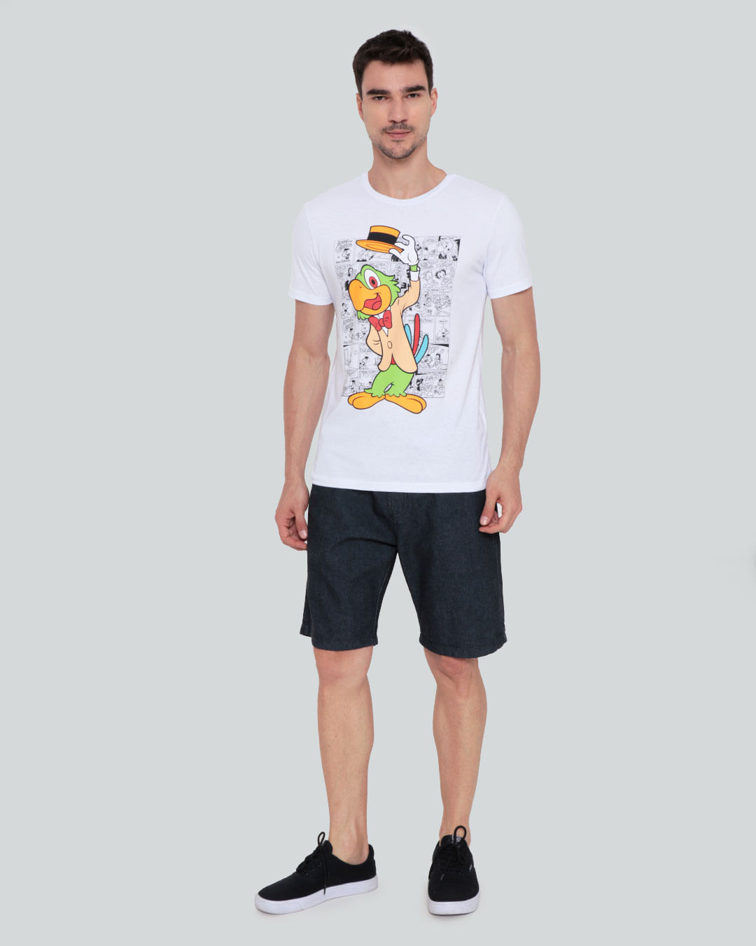 CAMISETA MASCULINA DEU TILT GÍRIAS CARIOCA