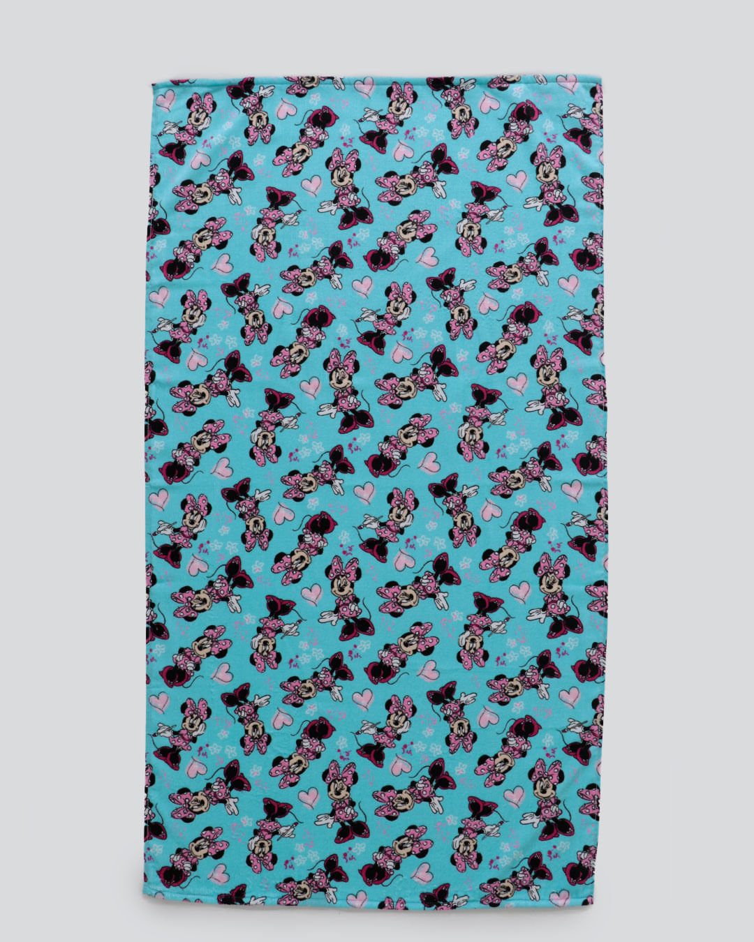 Toalha Banho Infantil 70x130 Minnie Mouse Disney Döhler Azul