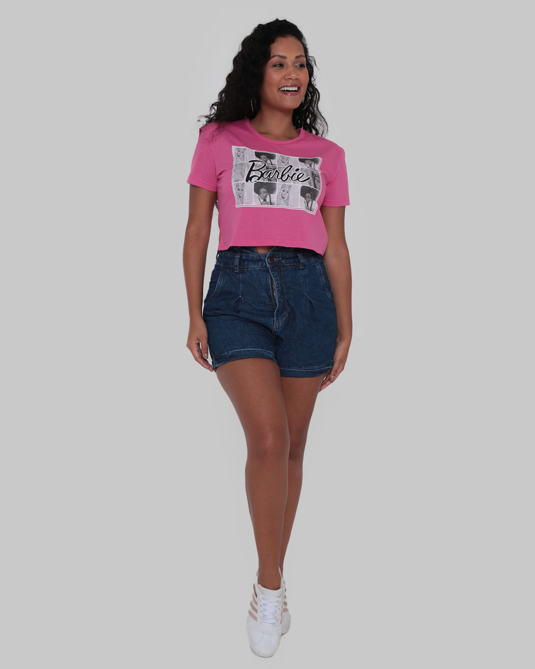 Camisa Do Barbie Rosa Gliter Roupa Blusa Camiseta Adulto - Roupas - Vila  Peri, Fortaleza 1213101416