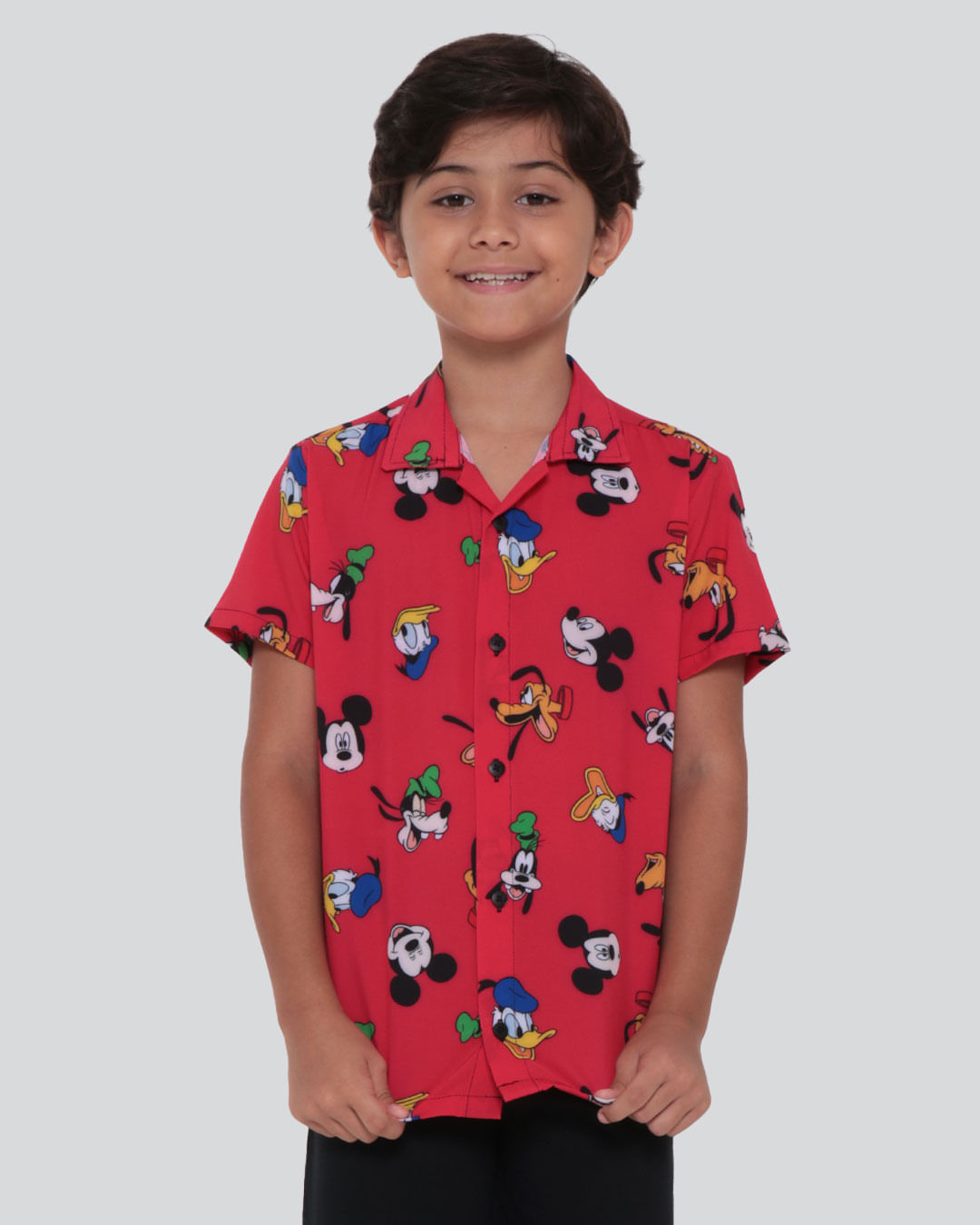 01/12 Camisa Infantil Mickey Disney Vermelha | Lojas Torra