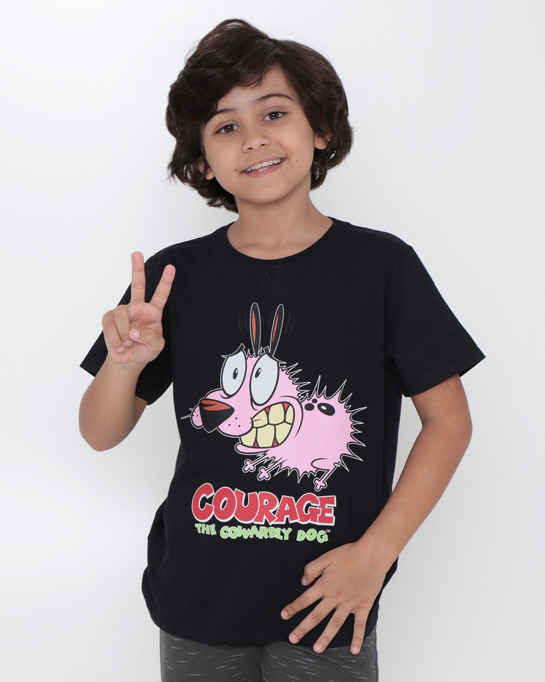 Camiseta Cão Coragem – Loja Daffe