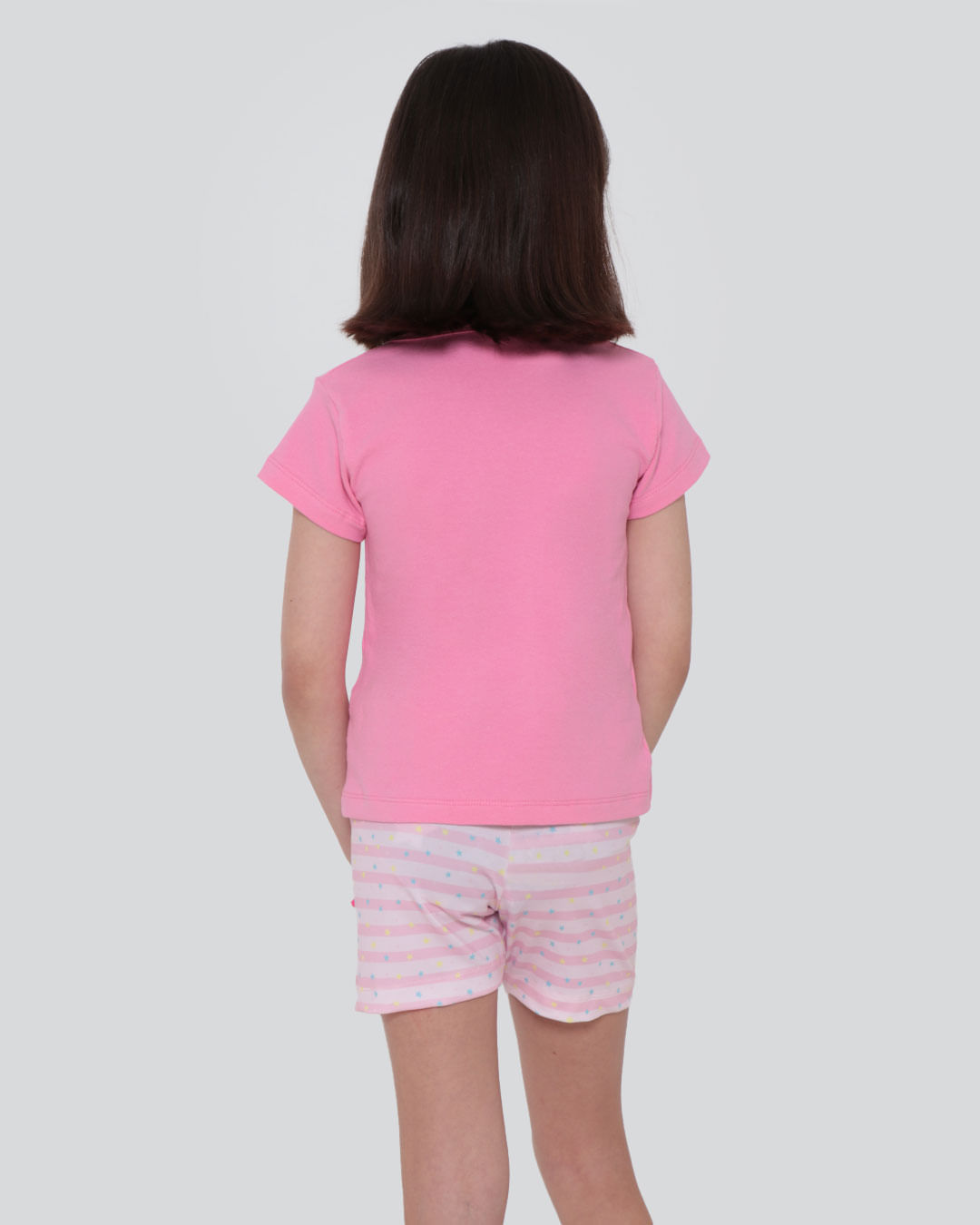 Conjunto Infantil Estampa Unicórnio Rosa