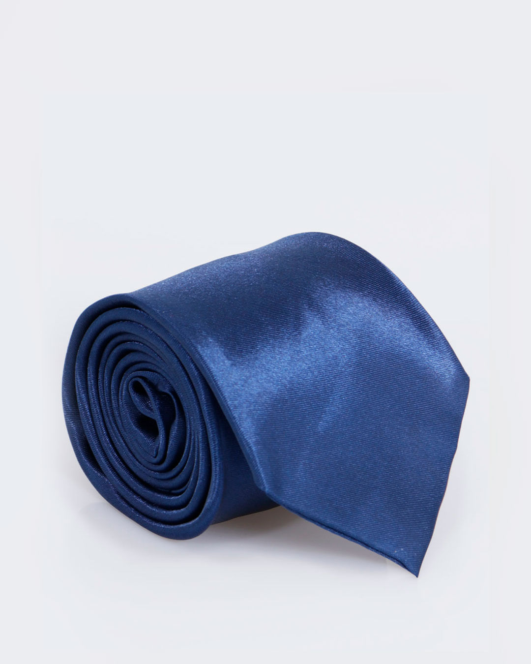Gravata Masculina Tradicional Acetinada Azul