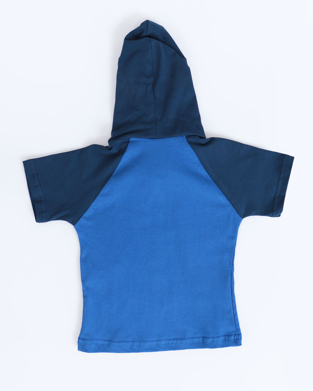 Camiseta Bebê Capuz Homem Aranha Marvel Azul