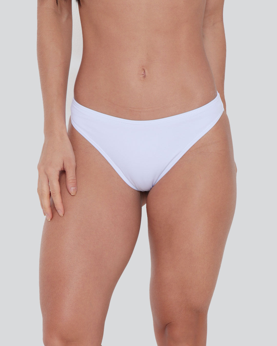 Biquíni Calcinha Feminino Básico Branco