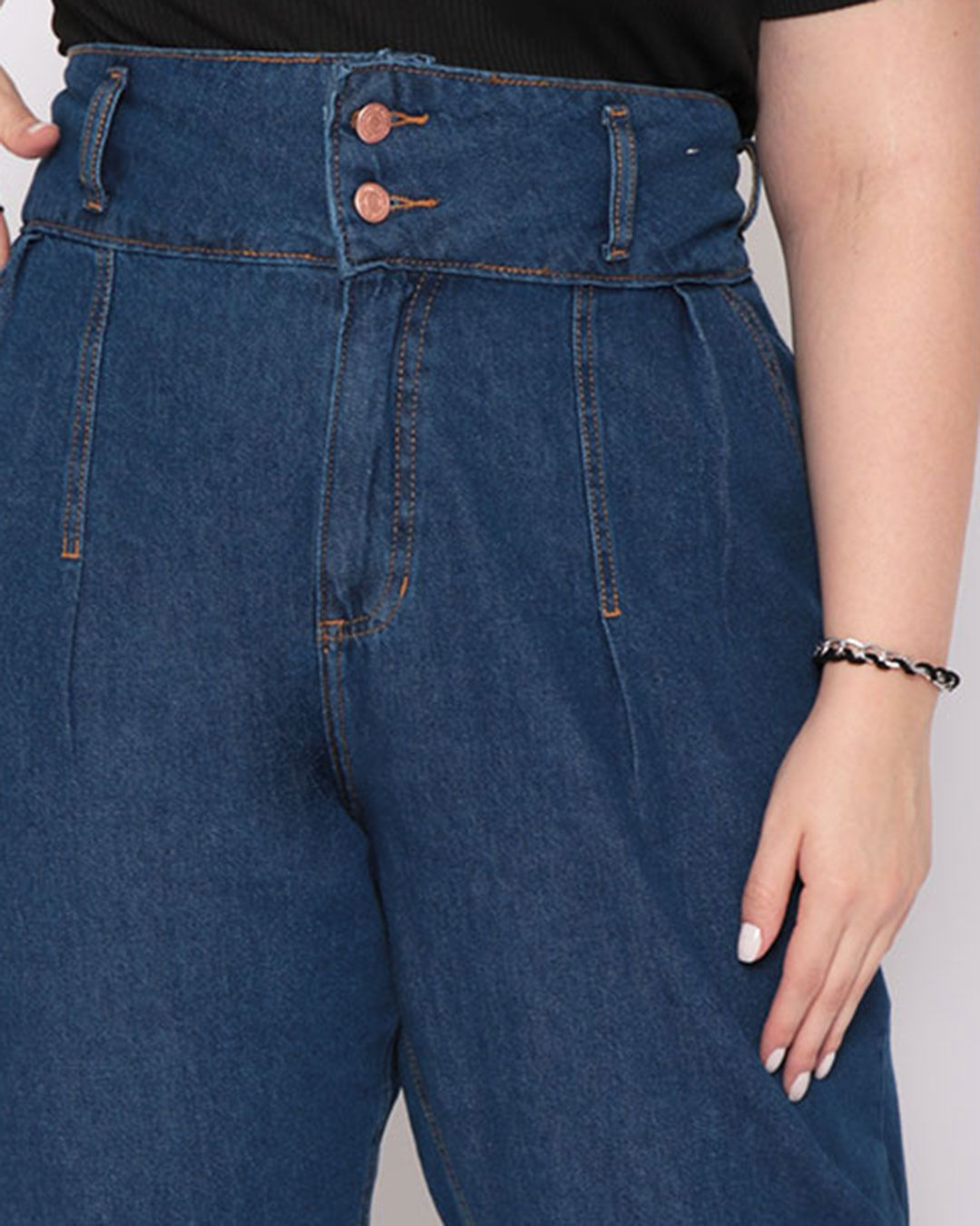 Calça Mom Jeans Plus Size - Comprar em Lojas Maxshop
