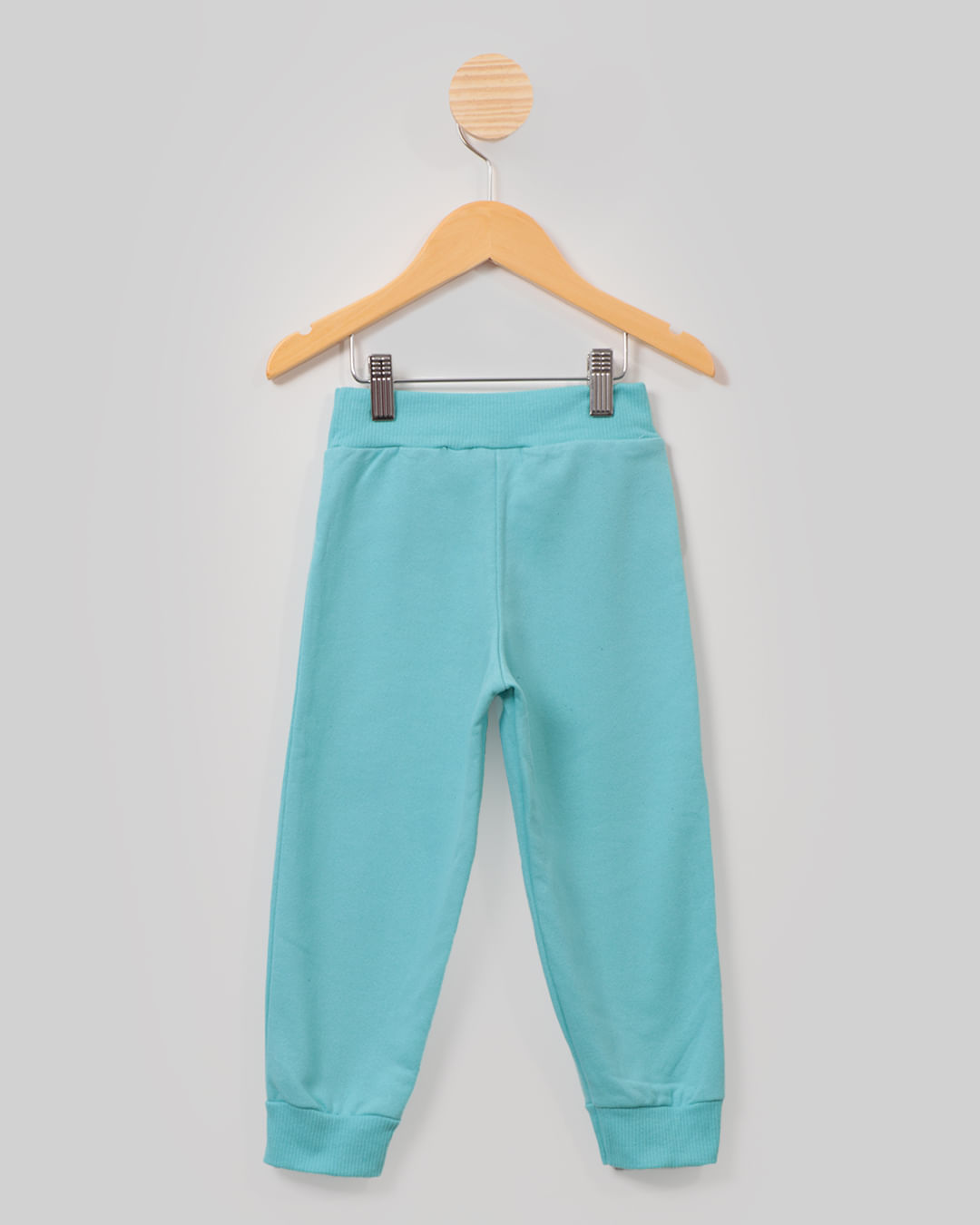 Calça Bebê Moletom Jogger Azul