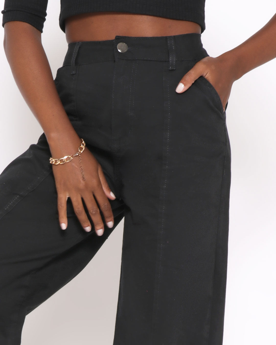 Calça Jeans Wide Leg Shein Tall