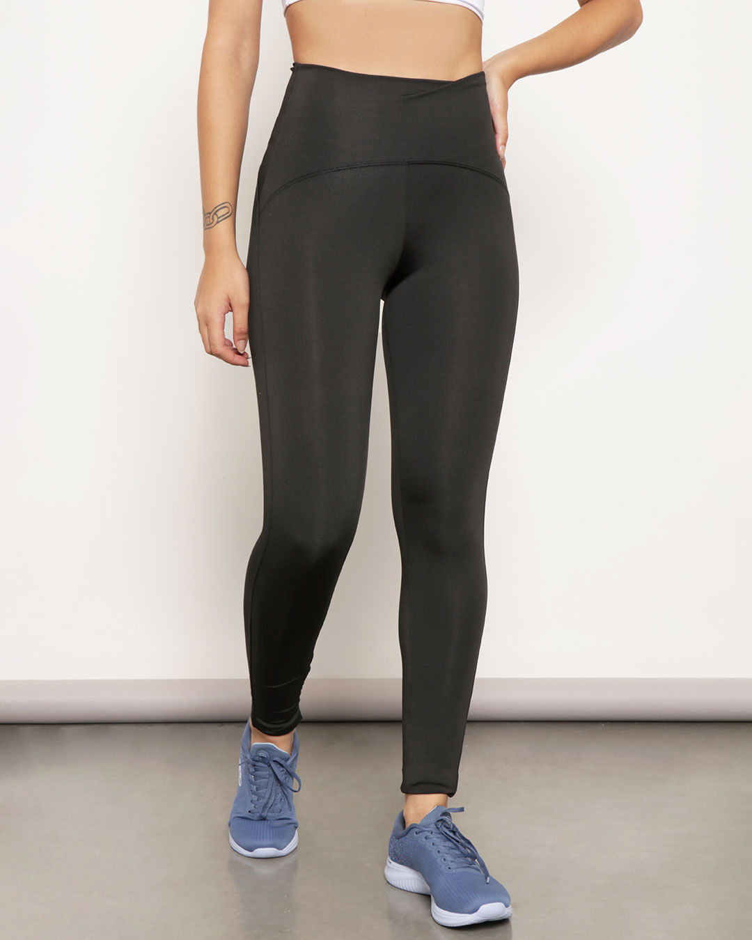 Calça Feminina Fitness Legging Fitter Preta