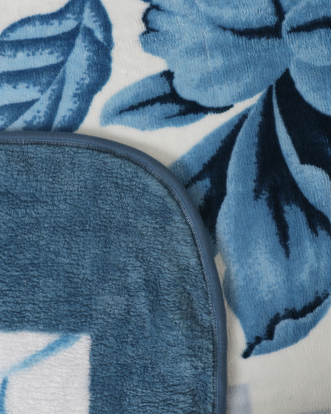 Cobertor Casal Kyor Plus Estampa Azul