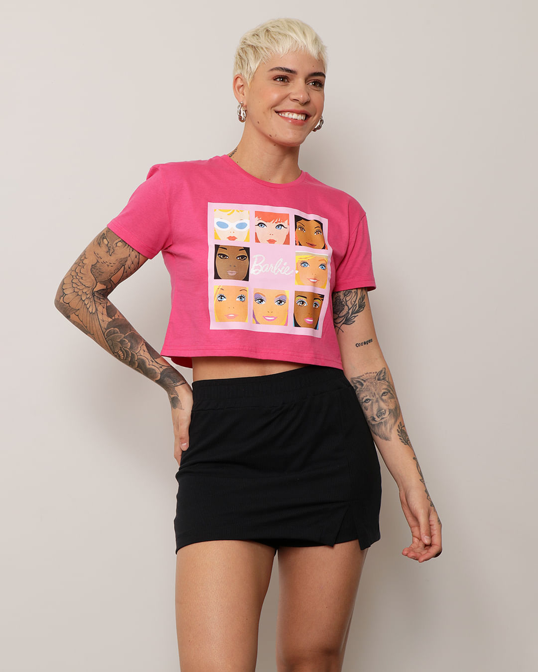 Camisa Do Barbie Rosa Gliter Roupa Blusa Camiseta Adulto - Roupas - Vila  Peri, Fortaleza 1213101416