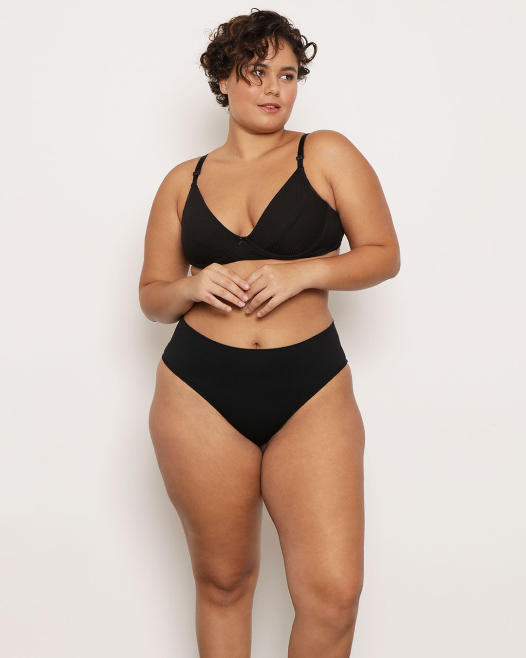 Sutiã Plus Size Sem Bojo Preto