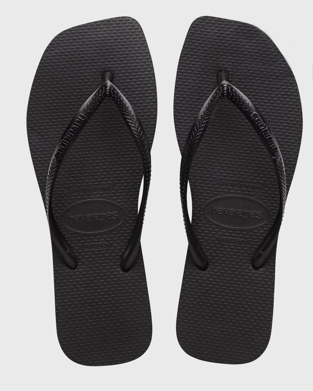 Chinelo Havaianas Feminino Square Preto