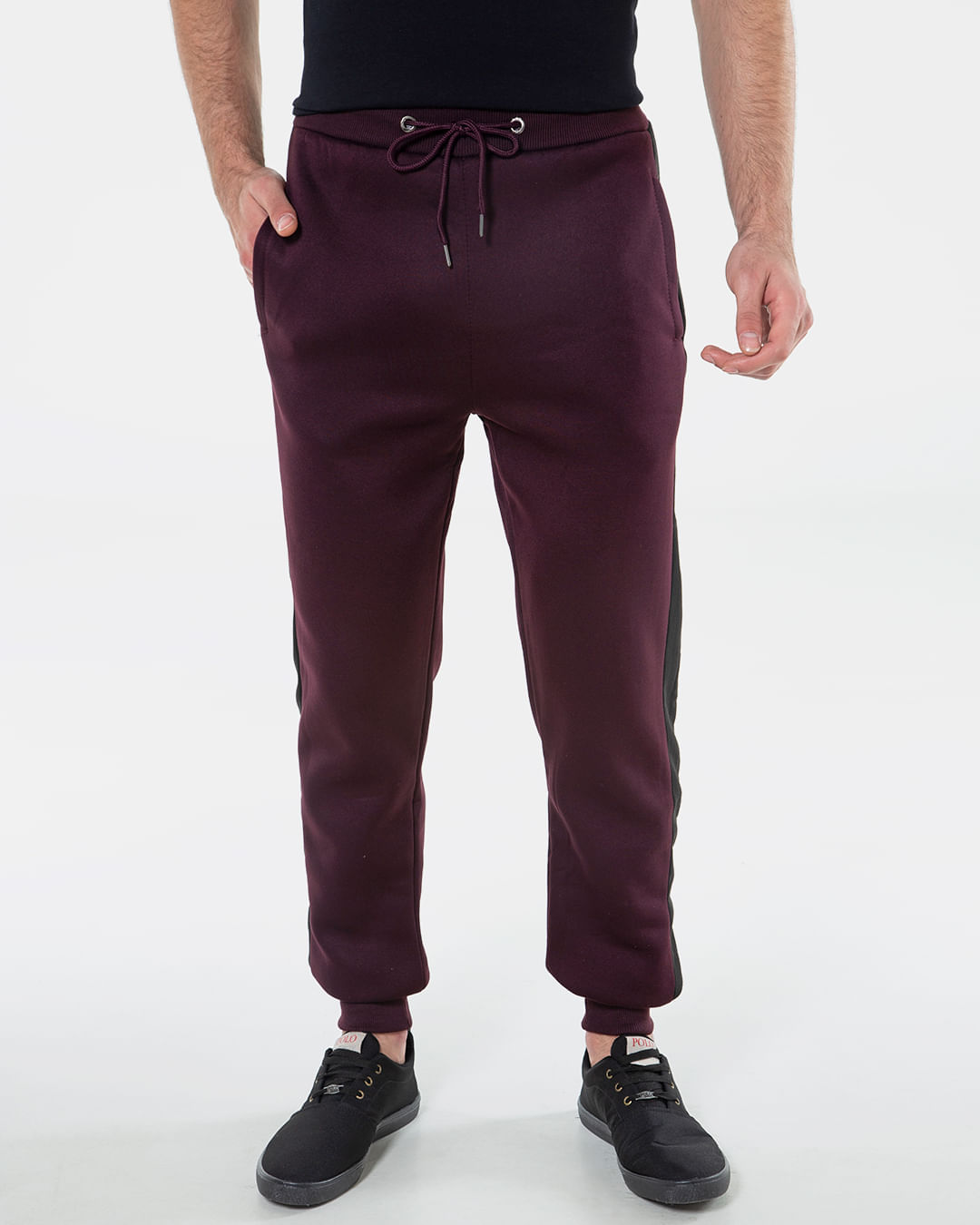 Calça Moletom Masculina Jogger Roxa